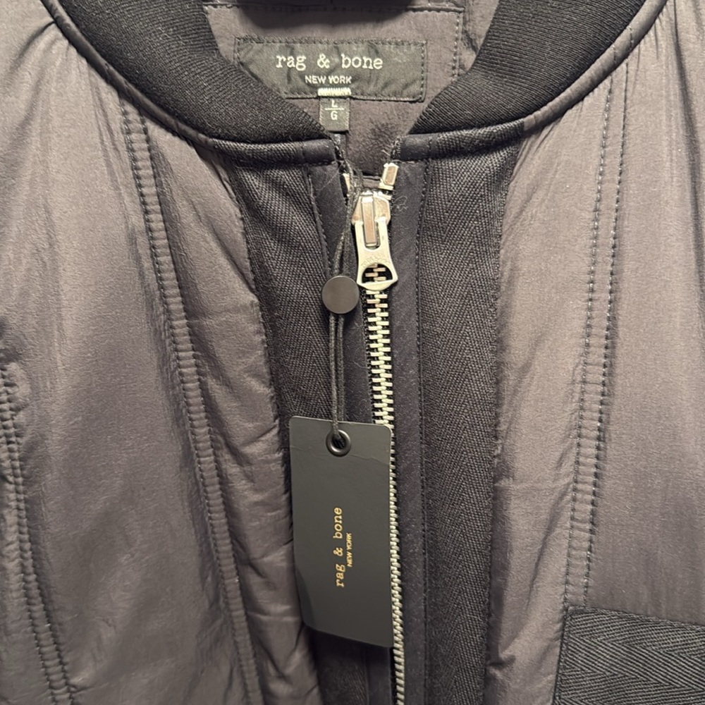 Rag & Bone Black Delta Liner Jacket - Picture 7 of 7